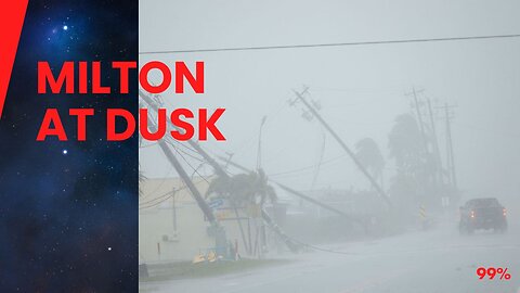 Milton's Wrath: Night Falls as Tampa & Key West Brace for Impact