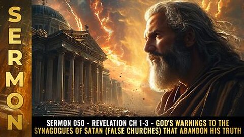 Sermon #050 - Revelation Ch 1-3 - God's warnings to the SYNAGOGUES OF SATAN