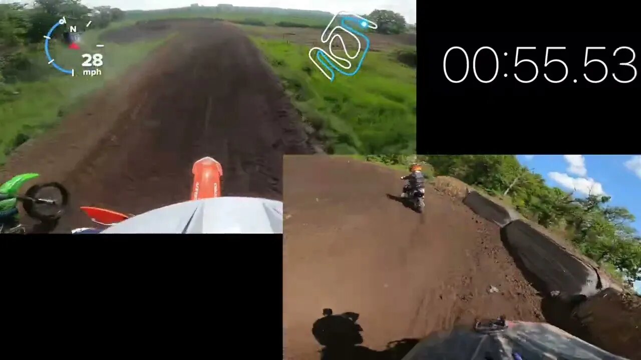 Moto 101 Lap Times Between B Poulter’s