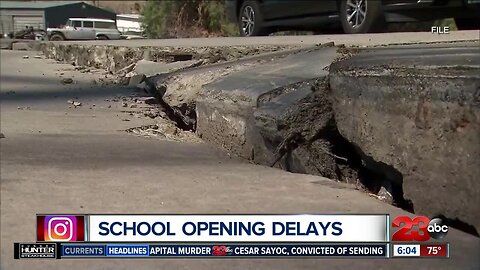 Sierra Sands Unified School District announce school opening delays