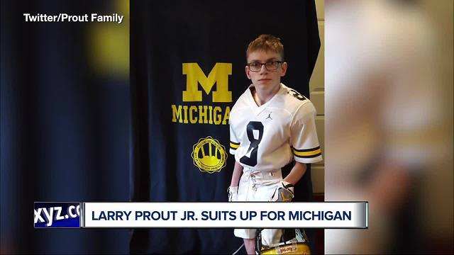 Michigan football's Larry Prout Jr. ready for season after enduring tough summer of surgeries