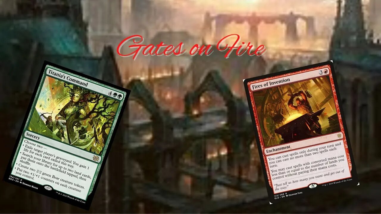 Gates on Fire | MTG Pioneer #gaming #magicthegathering #mtg