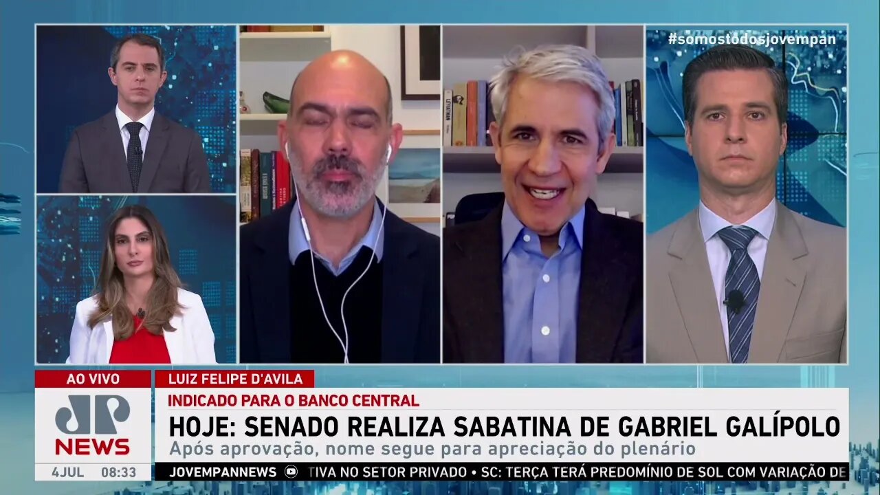 Schelp, d'Avila e Beraldo analisam sabatina de Gabriel Galípolo no Senado