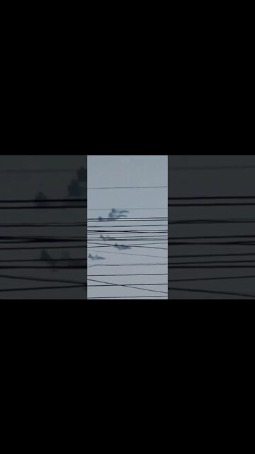 (Russia) 14 jets flying in one formaion might be from V-Day