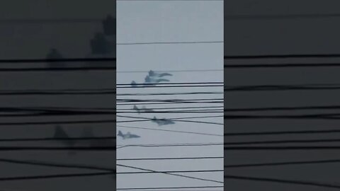 (Russia) 14 jets flying in one formaion might be from V-Day