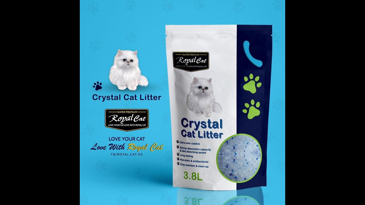 How to use silica gel litter for cats #pets #catlitter