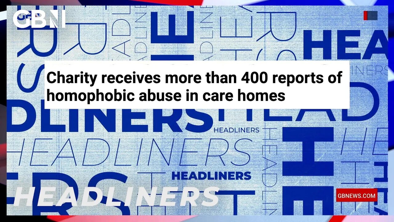 Charity receives more than 400 reports of homophobic abuse in care homes 🗞 Headliners