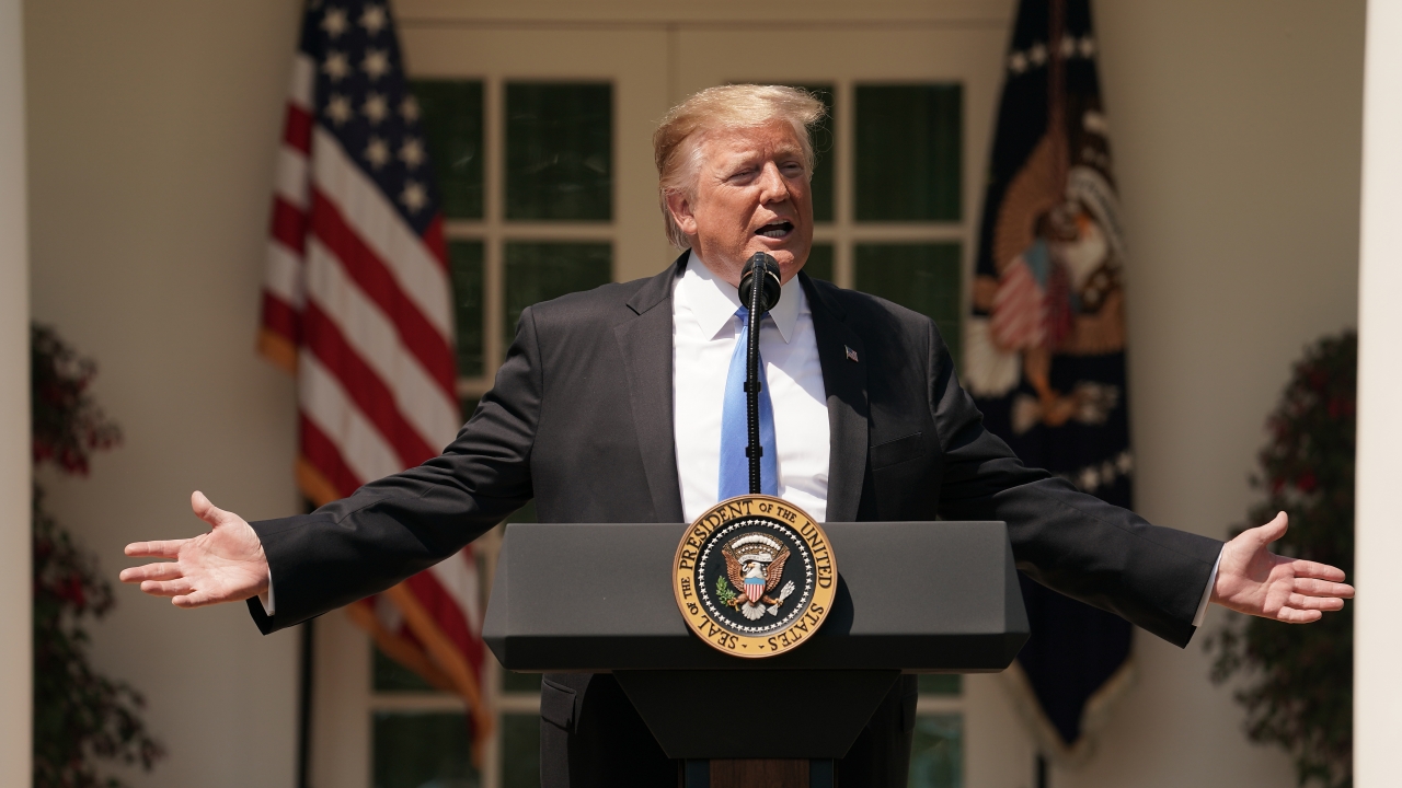 Trump, Backed By A Strong Economy, Threatens To Keep Up Trade War