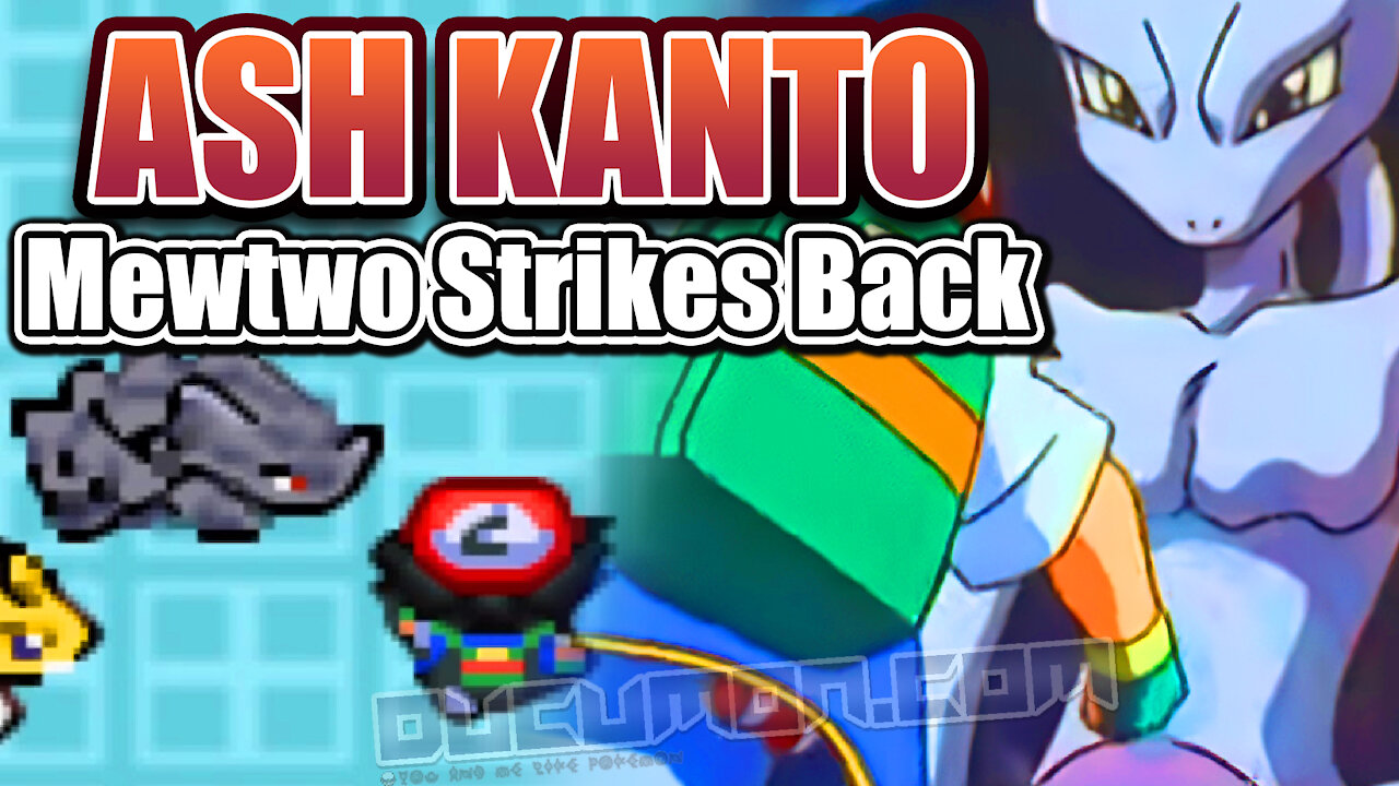 Pokemon Ash Kanto Mewtwo Strikes Back by An Kit Kumar - A New Indian GBA Hack ROM, Movie 01 Remake