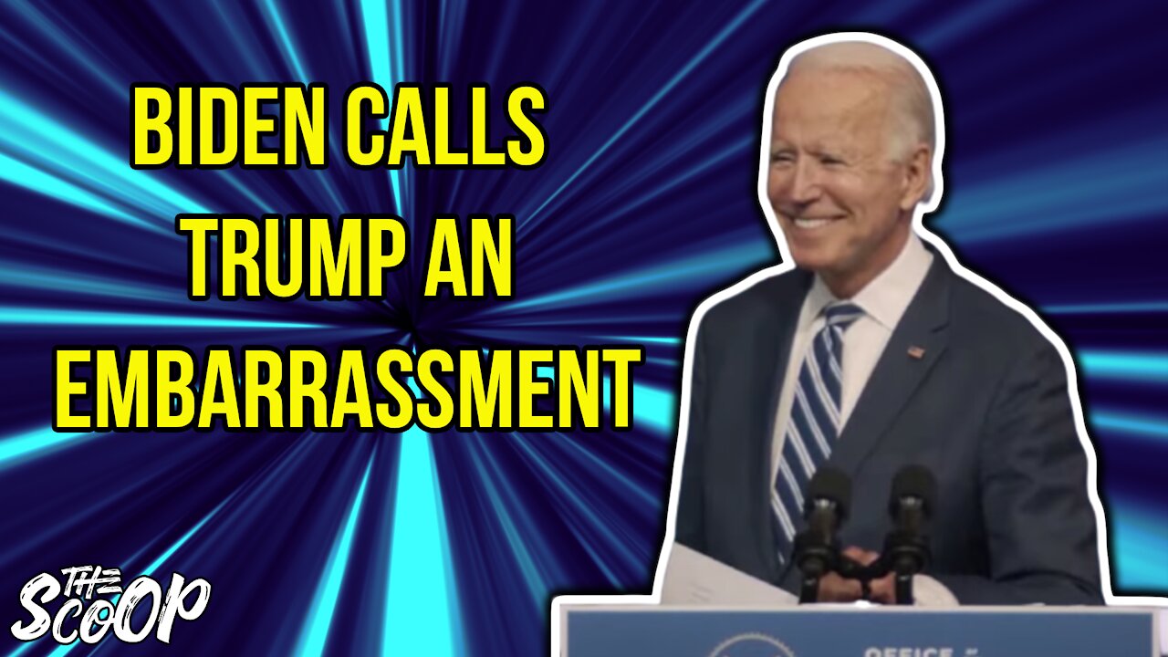 Joe Biden Taunts President Trump For Not Conceding