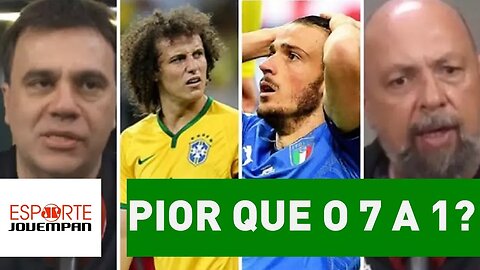 PIOR que o 7 a 1? VEXAME da ITÁLIA esquenta debate AO VIVO!