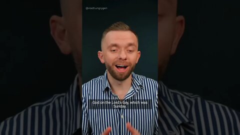 Did u know THIS about Sunday? ⛪️