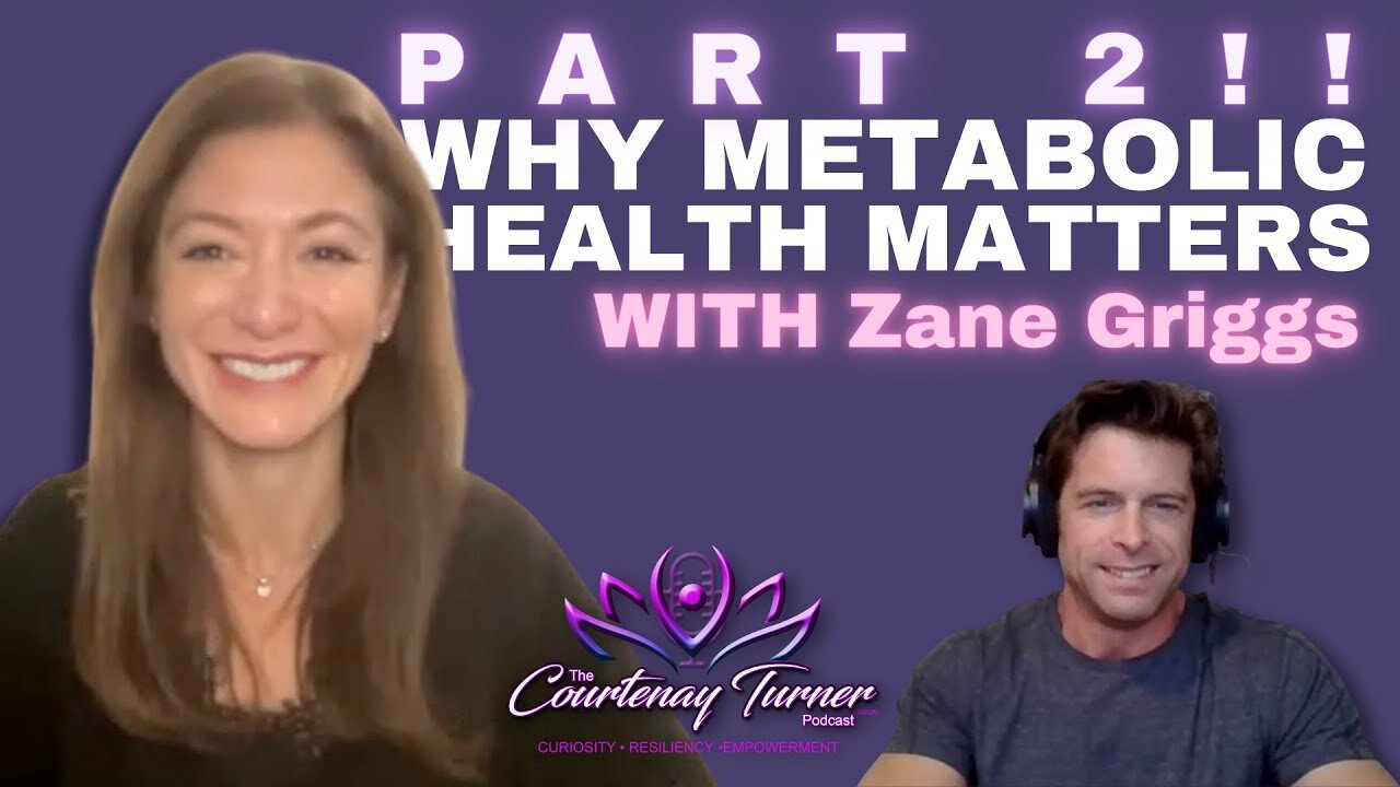 Ep 60: Why Metabolic Health Matters with Zane Griggs | The Courtenay Turner Podcast