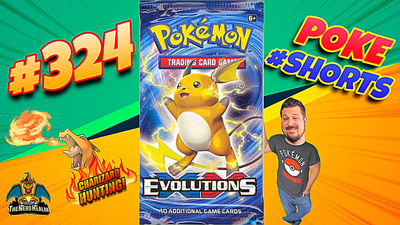 Poke #Shorts #324 | Evolutions | Charizard Hunting | Pokemon Cards Opening