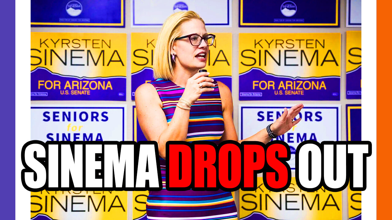 Kyrsten Sinema Drops Out of Senate Race