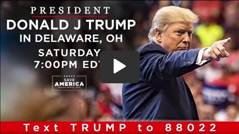 LIVE: President Donald J. Trump in Delaware, OH Donald J. Trump