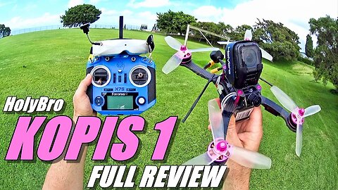 HolyBro KOPIS 1 Race Drone - Full Review - Unboxing / Setup / Flight-CRASH! Test / Pros & Cons