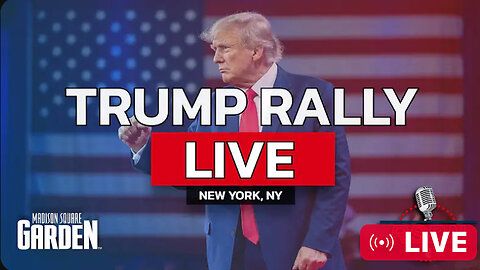 Trump Holds a Rally at the Iconic Madison Square Garden in New York - 10/27/24
