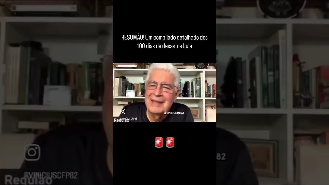 RESUMÃO! Um compilado detalhado dos 100 dias de desastre Lula.