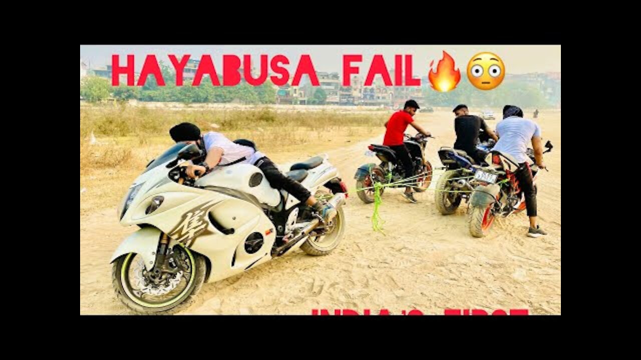 Hayabusa FAILS 😳/ India’s First Tochan On Hayabusa 🤔