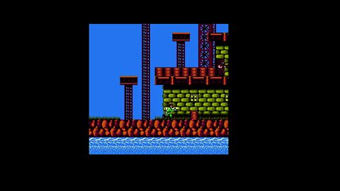 Bionic Commando Gameplay on Nintendo Entertainment System.