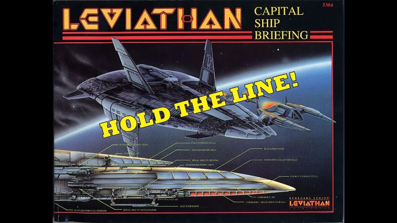 Renegade Legion Leviathan Capital Ship Briefing Page Through