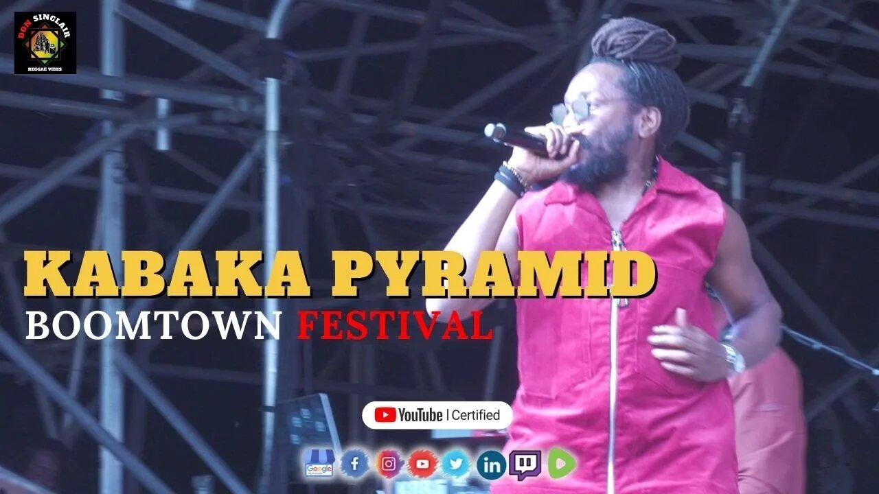 Official Boomtown Festival Kabaka Pyramid Live 2023