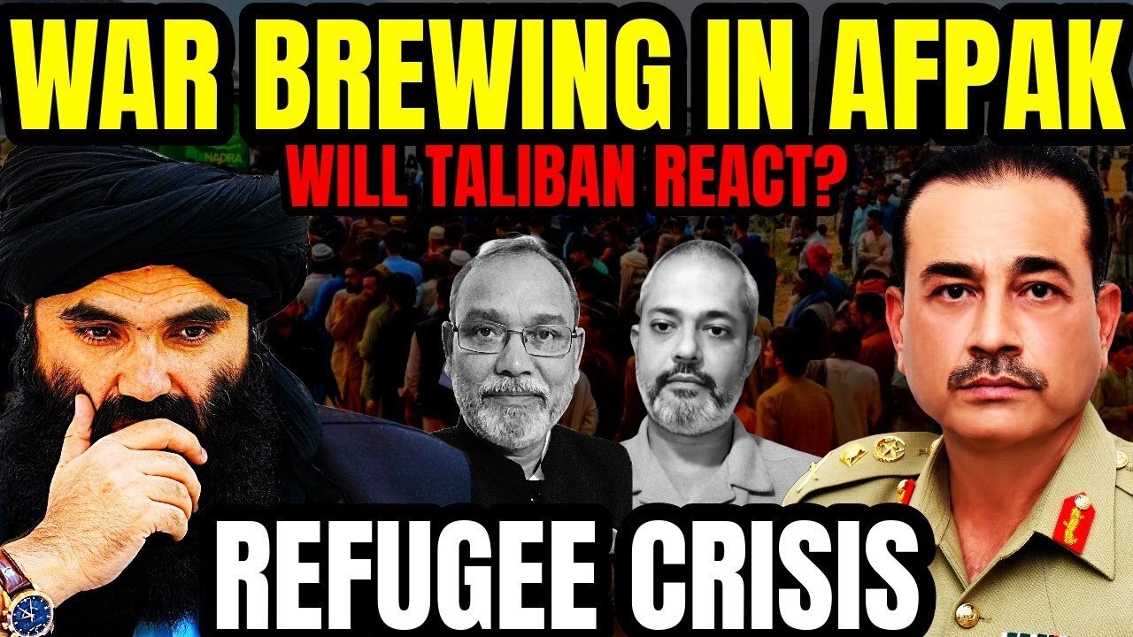 Pakistan Throws Out Afghan Refugees I Taliban Reaction to Pakistan Refugees I Lt Gen Dushyant Singh