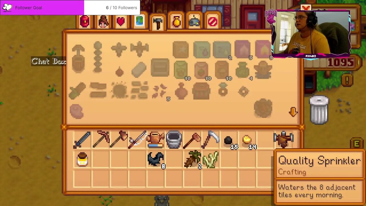 Newbie Stardew Valley Day 24 of Winter, Year 1