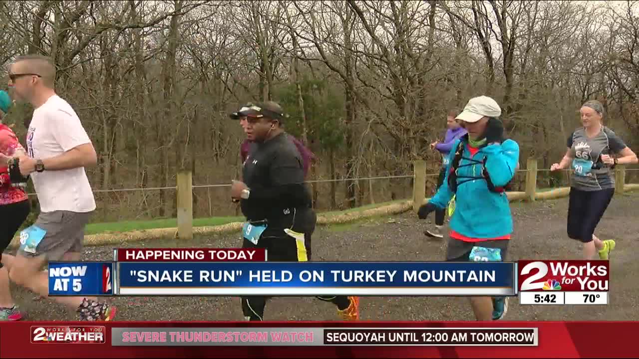 Snake Run held on Turkey Mountain