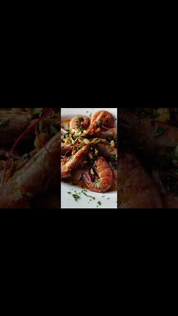 Tasca Portuguesa e o Camarão Delicioso no Algarve em Portugal