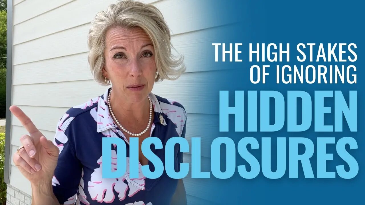 From Dream Home to Nightmare: The High Stakes of Ignoring Hidden Disclosures