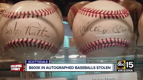 $600k in baseball memorabilia stolen from Don and Charlie's