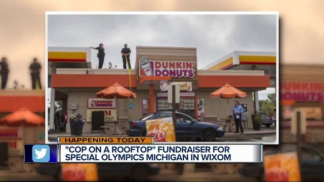 'Cop on a Rooftop' fundraiser for Special Olympics of Michigan