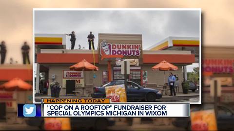 'Cop on a Rooftop' fundraiser for Special Olympics of Michigan