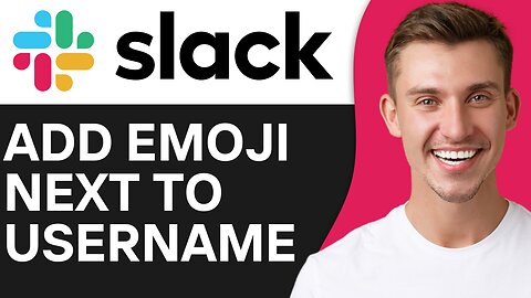 HOW TO PUT AN EMOJI NEXT TO YOUR USERNAME ON SLACK