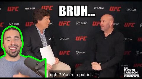 Dana White Tells Tucker Carlson Patriots Should Drink Gallons Of Bud Light!