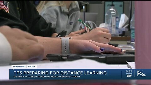 tps prepares for distance learning