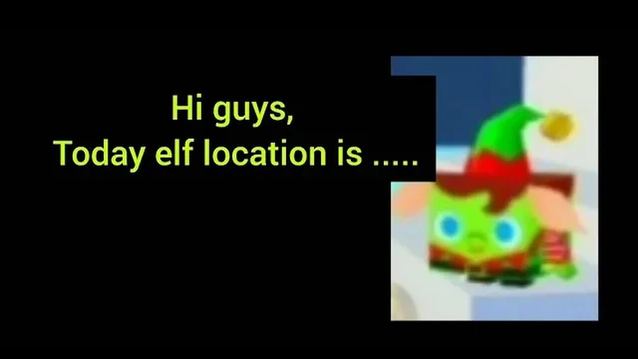 Today elf location / elf quest / pet sim x / Roblox