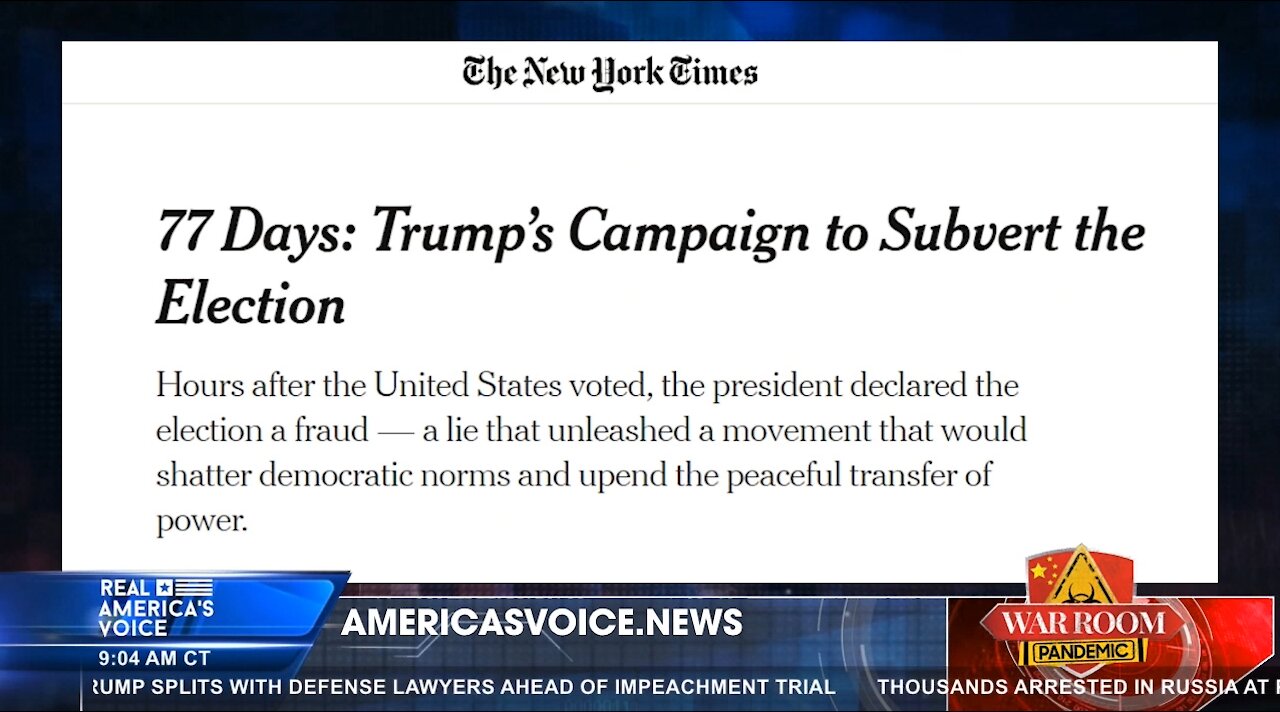 Texas AG Ken Paxton on NYT article