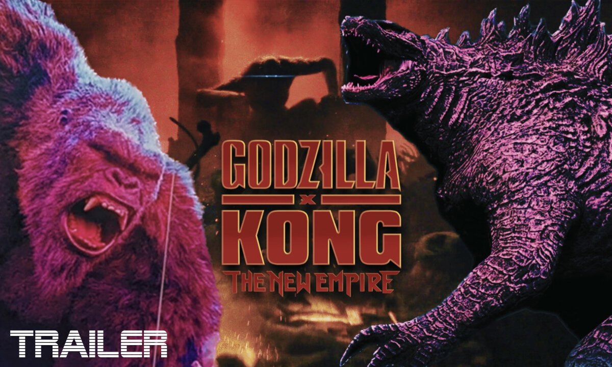 GODZILLA X KONG: THE NEW EMPIRE (OFFICIAL TRAILER) 2024