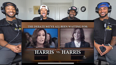 Trump Ad GOES VIRAL of Kamala Debating HERSELF!