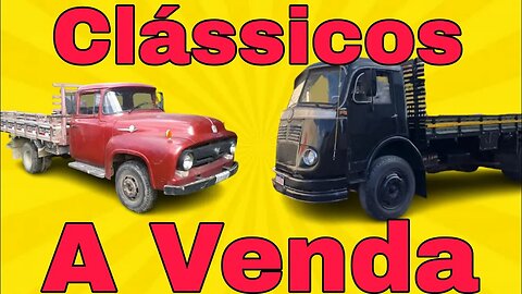 Ep.52 🚚 Caminhões Clássicos à Venda 📉 QRA Oliveira