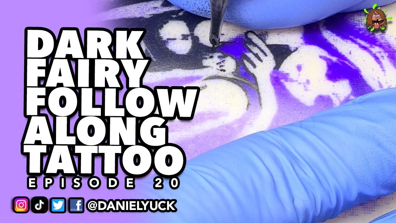 Dark Fairy Follow Along Tattoo Episode 20