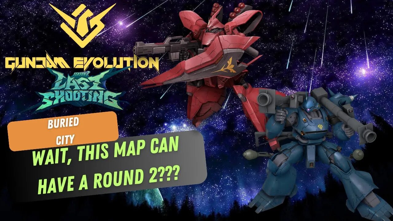 Round 2 on Buried City? | Gundam Evolution | Full Game