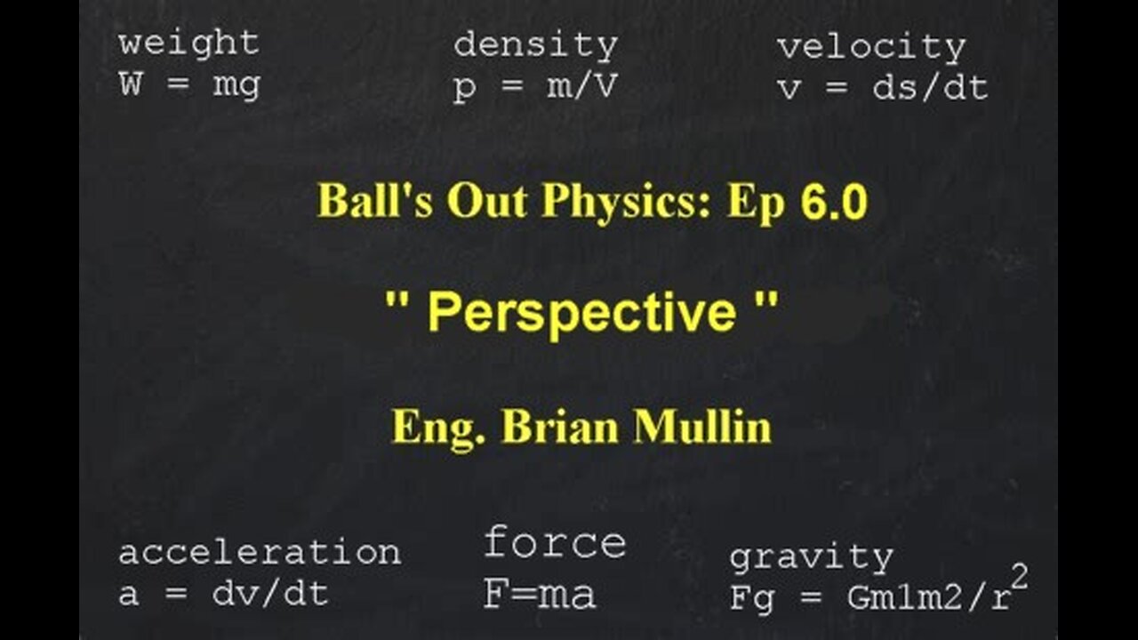 part 11/13 Ball's Out Physics - Episode 6.0 - Perspective