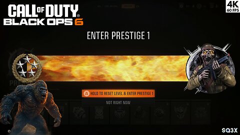 Entering PRESTIGE 1 💀 CALL OF DUTY: BLACK OPS 6