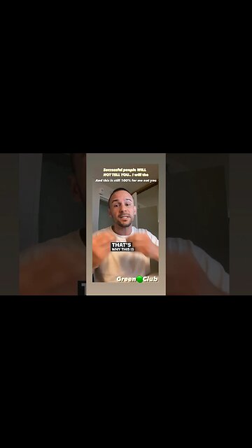 Successful people will not tell you THIS