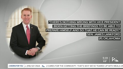 Sen. Lankford said he'll intervene if Biden isn't getting intelligence briefings