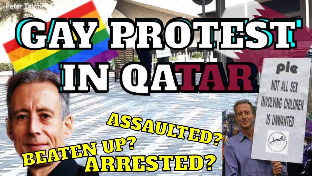 LGBTQ Protest in Qatar by Activist Who Was Beaten Up